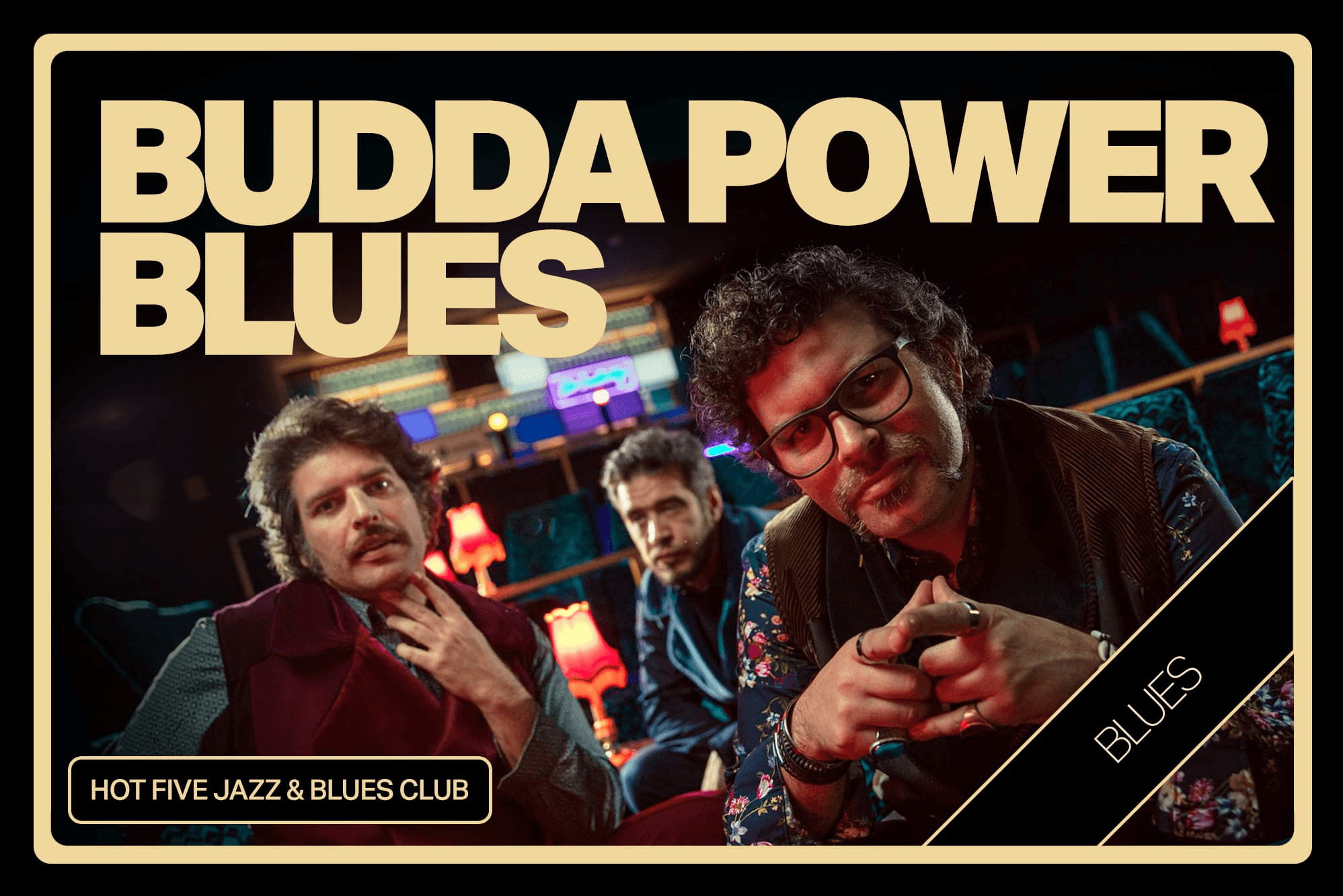BUDDA POWER BLUES no Porto: regresso histórico ao Hot Five Jazz & Blues Club