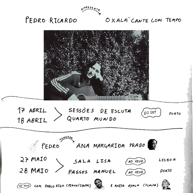 Pedro Ricardo regressa ao Porto com concerto intimista de jazz no Passos Manuel ao lado de convidados especiais