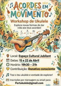 Acordes em movimento - Workshop de Ukulele