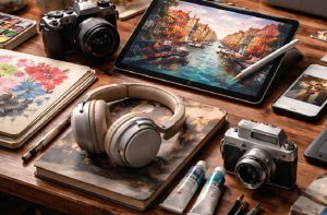 Gadgets Modernos Populares Entre os Entusiastas das Artes e da Cultura