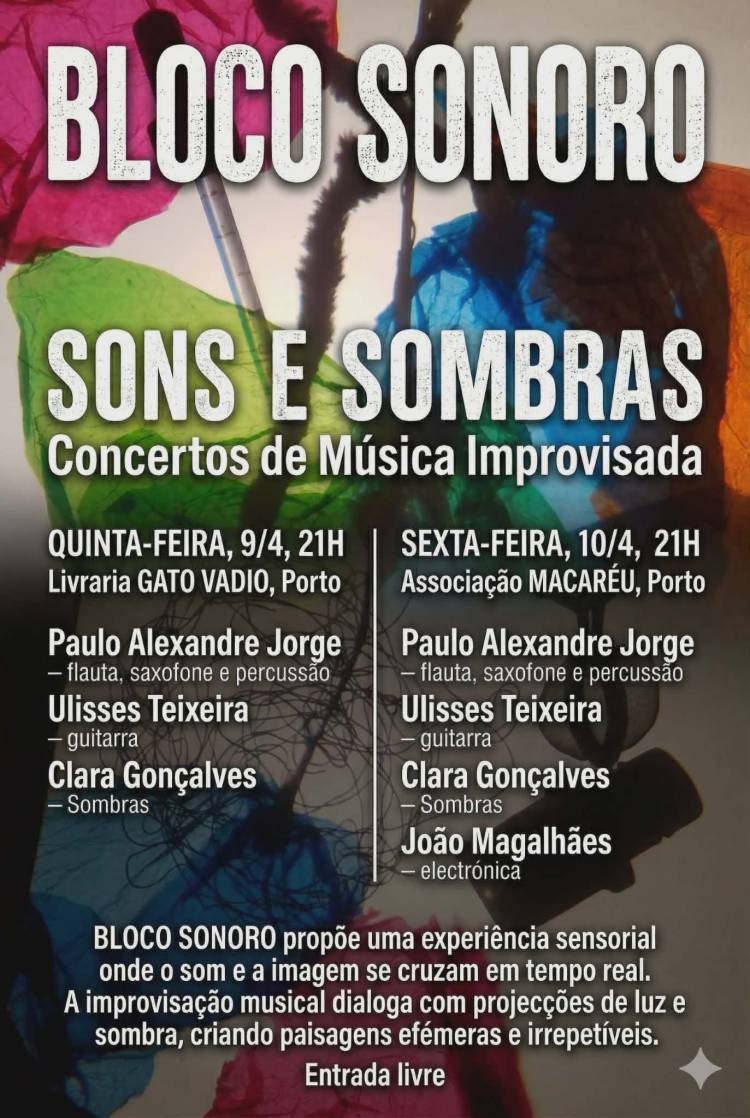 “Sons e Sombras” no Porto: concerto imersivo