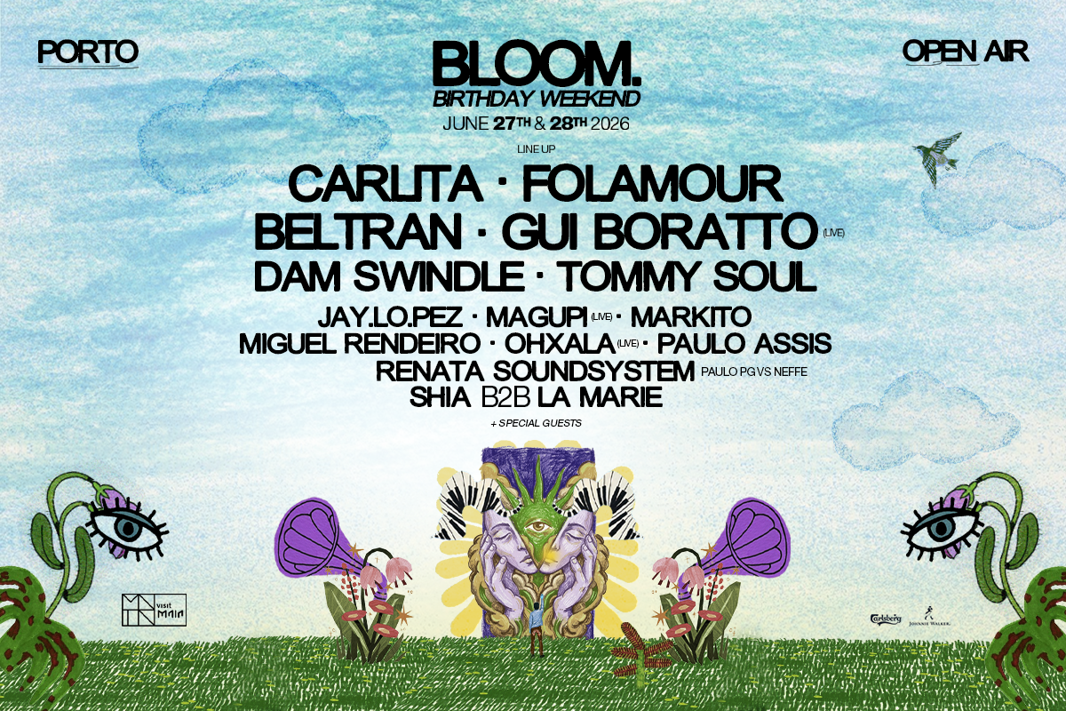 Bloom Birthday Weekend Open Air 2026 – Parque do Avioso (Maia)
