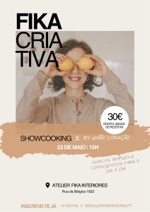 FIKA Criativa | SHOWCOOKING x Limão Coração (Snacks simples e conscientes para o dia-a-dia)