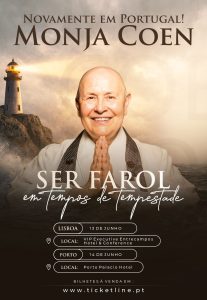 Monja Coen traz reflexão e serenidade ao Porto com “Farol em Tempos de Tempestade”