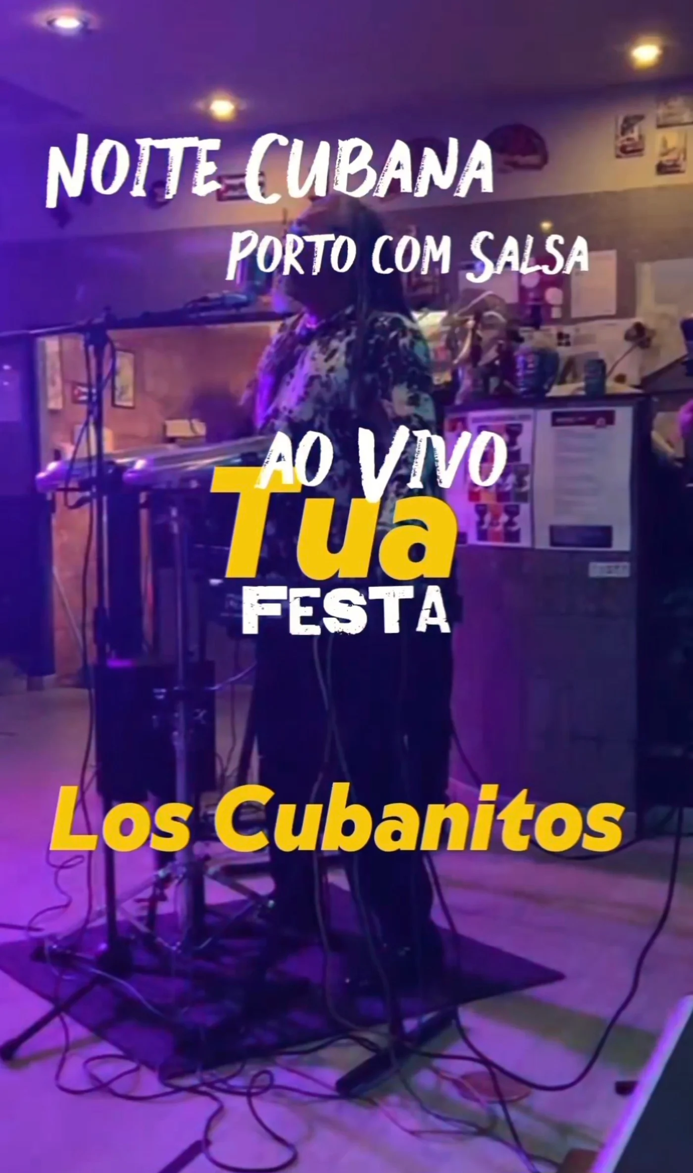 Noite Cubana com DJ Fátima Jardim e Los Cubanitos