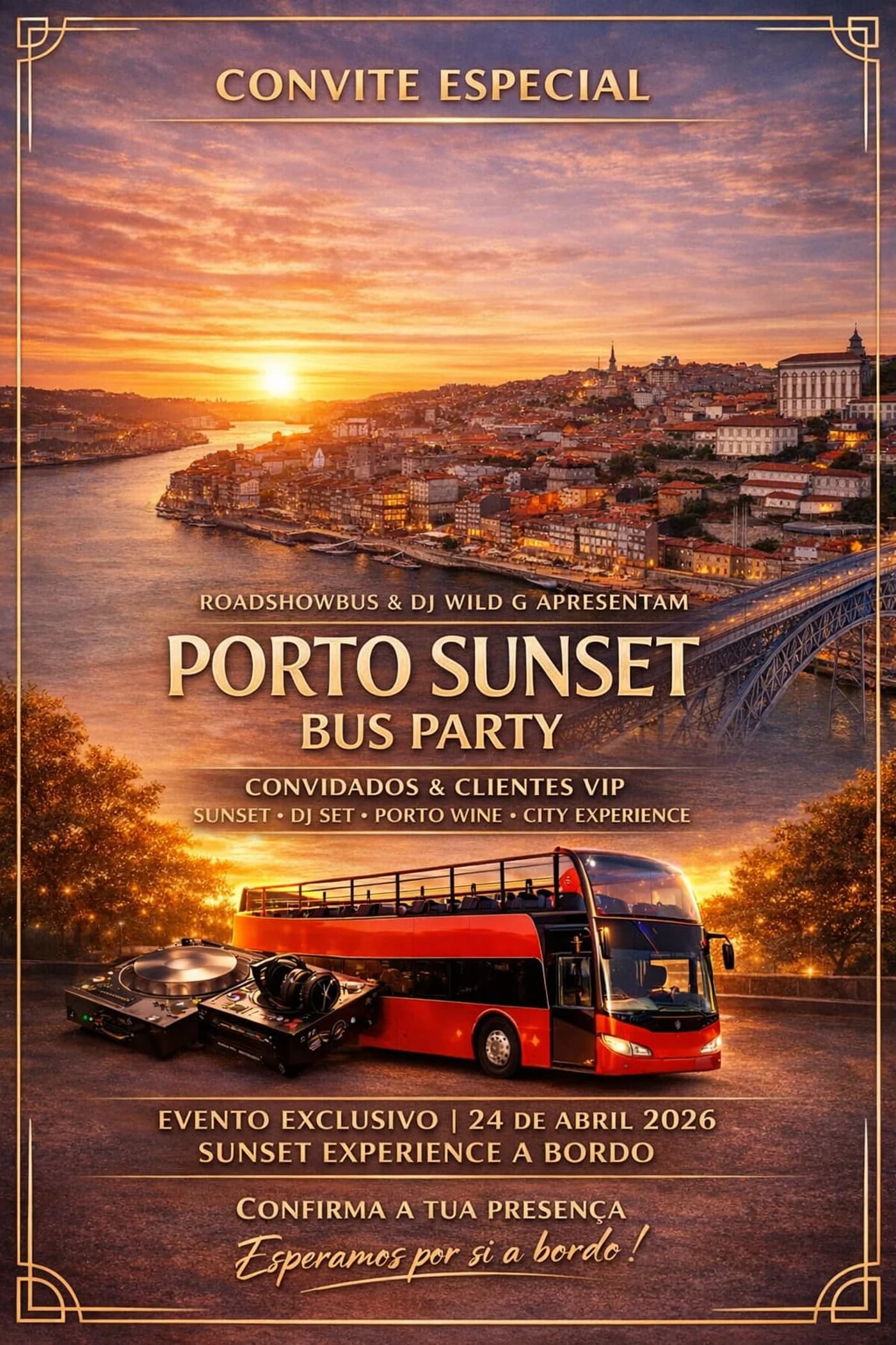 Porto Sunset Party Bus