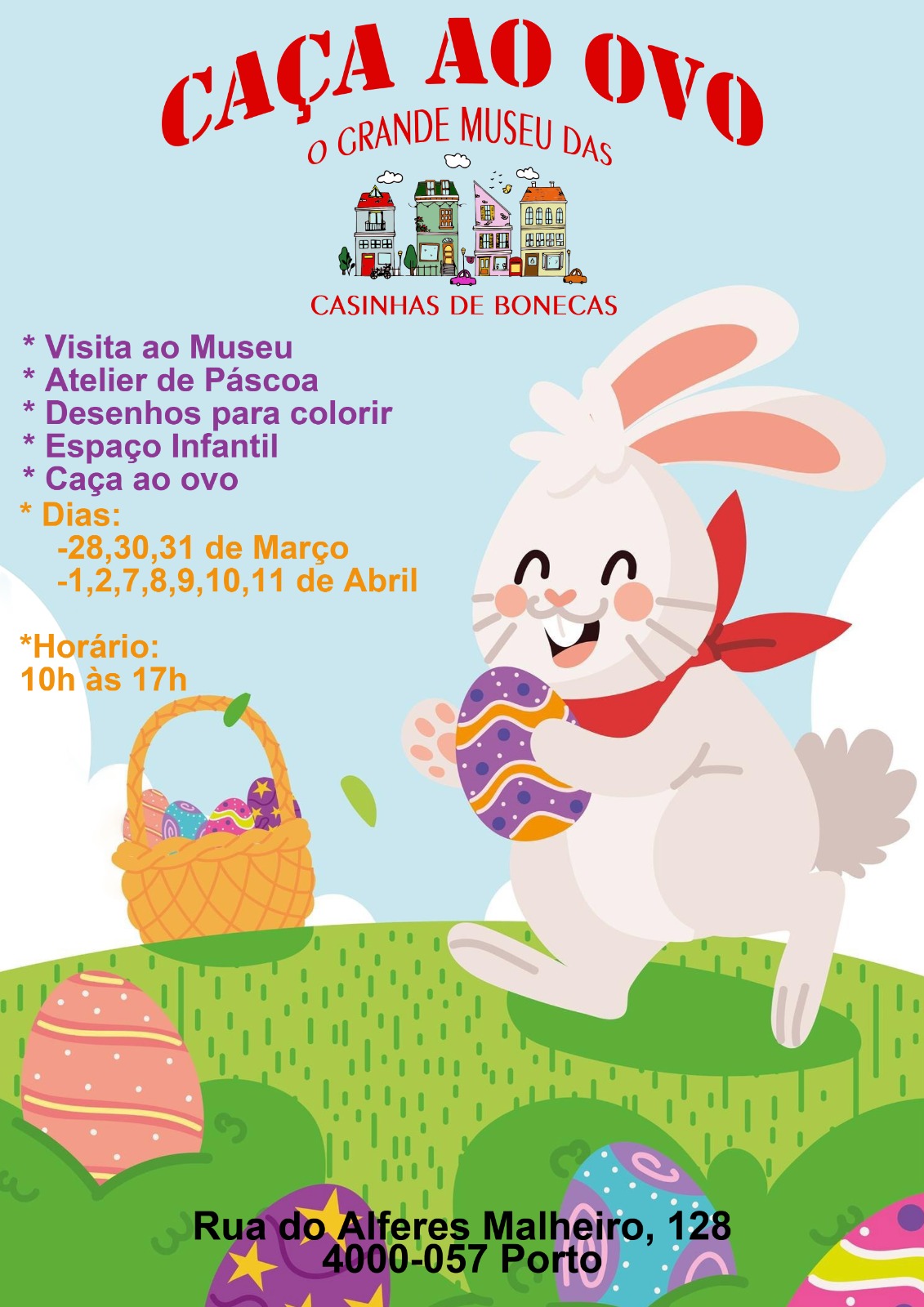 encantado para celebrar a Páscoa em família!