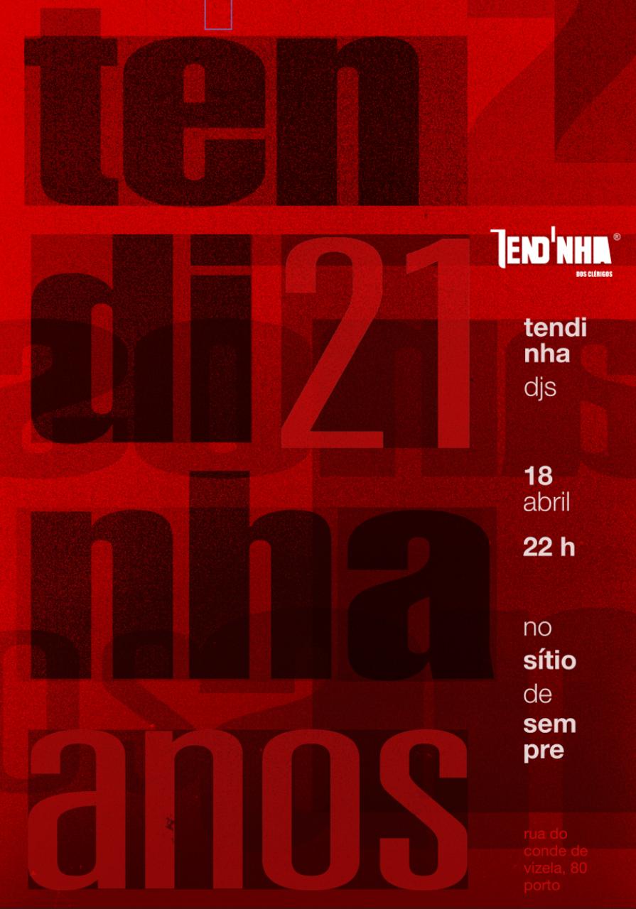 Tendinha dos Clérigos: 21º Aniversário