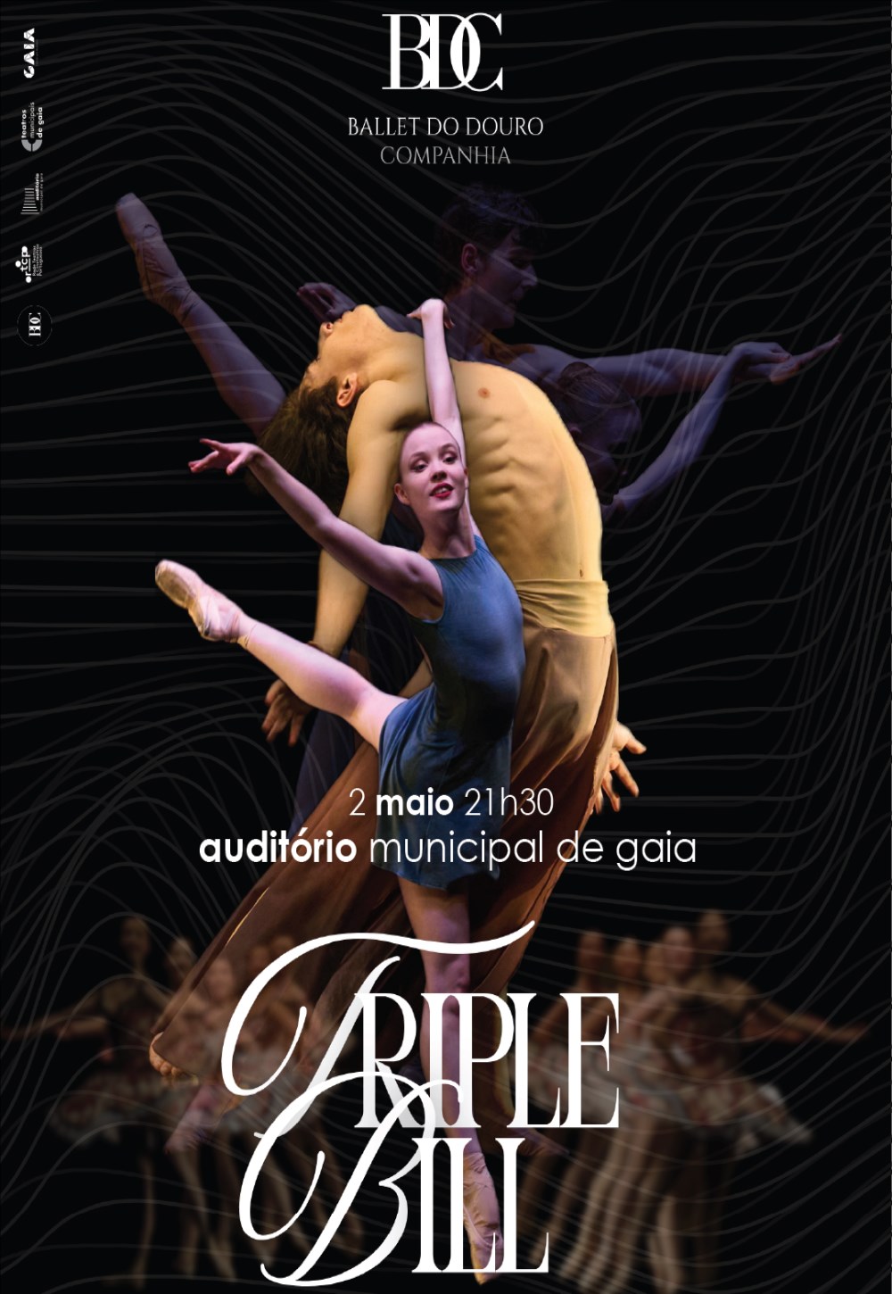 “Triple Bill” junta clássico e dança contemporânea num espetáculo intenso em Gaia