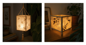 Lanternas de papel botânico em Porto: workshop criativo e sensorial na Casa Amarela (Sé)