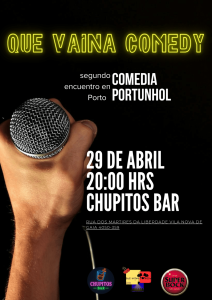 Que Vaina Comedy anima o Porto com stand-up em Portunhol no Chupitos Bar