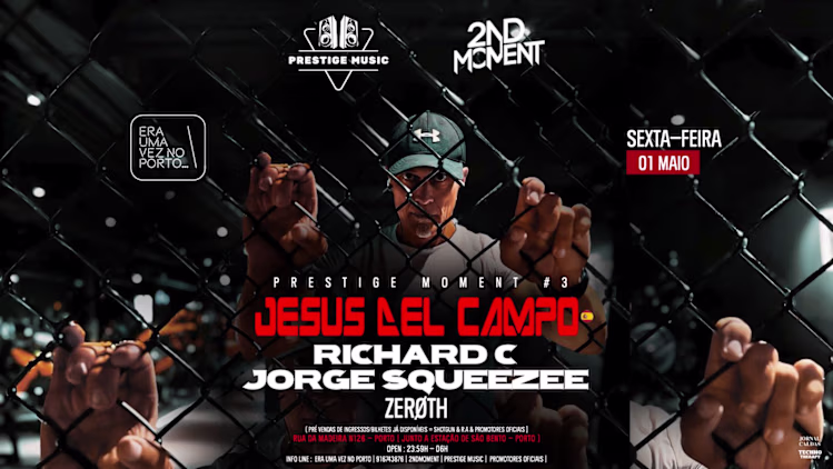 Prestige Moment III traz techno de peso ao Era Uma Vez no Porto