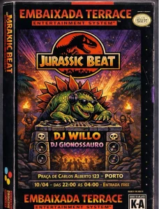 DJ Willo + DJ Gionossauro no Embaixada Bar