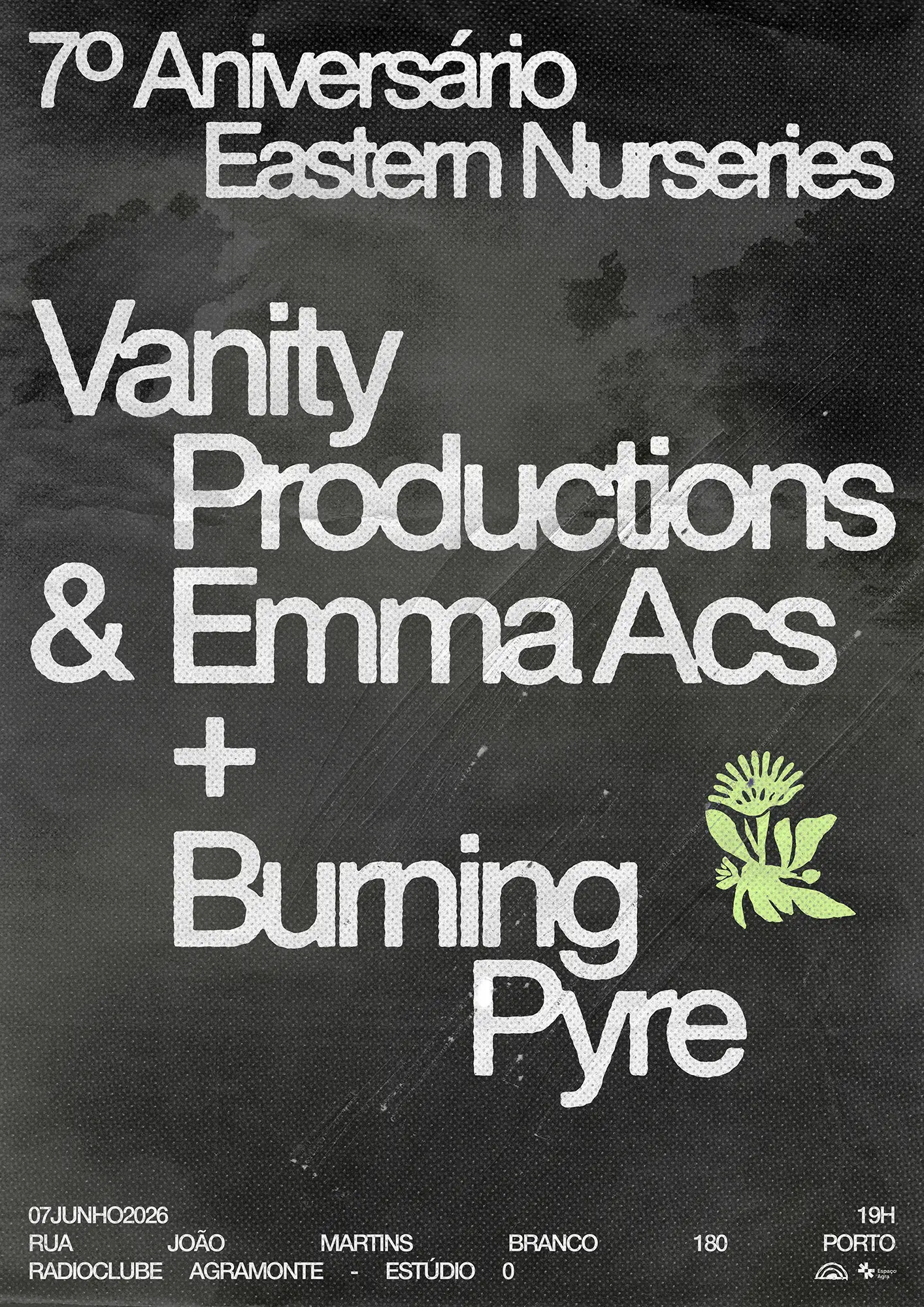 7 Years of Eastern Nurseries: Vanity Productions & Emma Acs + Burning Pyre