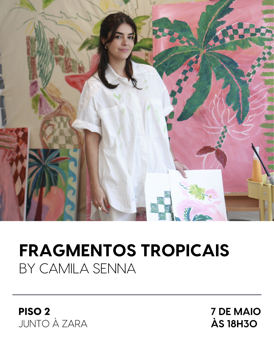 Camila Senna é a artista de Maio do Alameda Art Spot