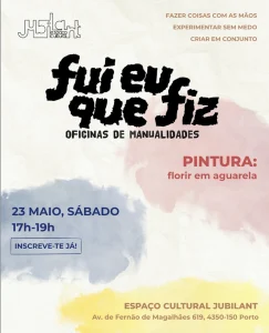 Fui Eu Que Fiz - Pintura: Florir em Aguarela