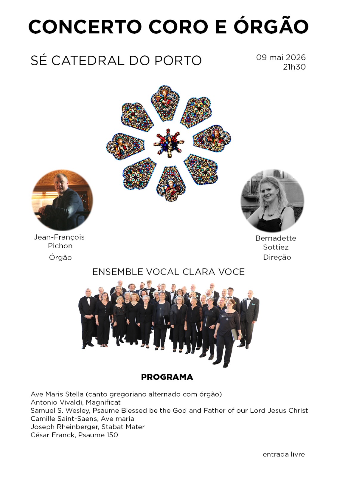 Concerto do Ensemble Vocal Clara Voce