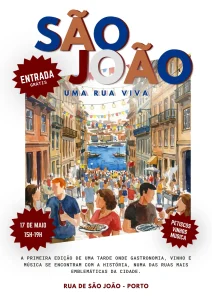 “SÃO JOÃO - UMA RUA VIVA” Rua de São João devolve-se à cidade numa tarde aberta a 17 de Maio