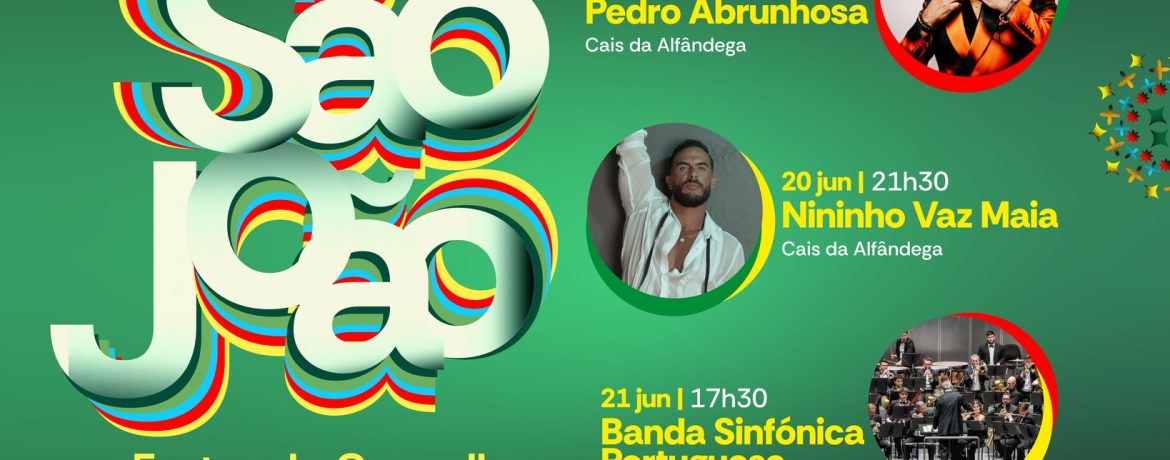 Festas de São João 2026 em Vila do Conde - Programação