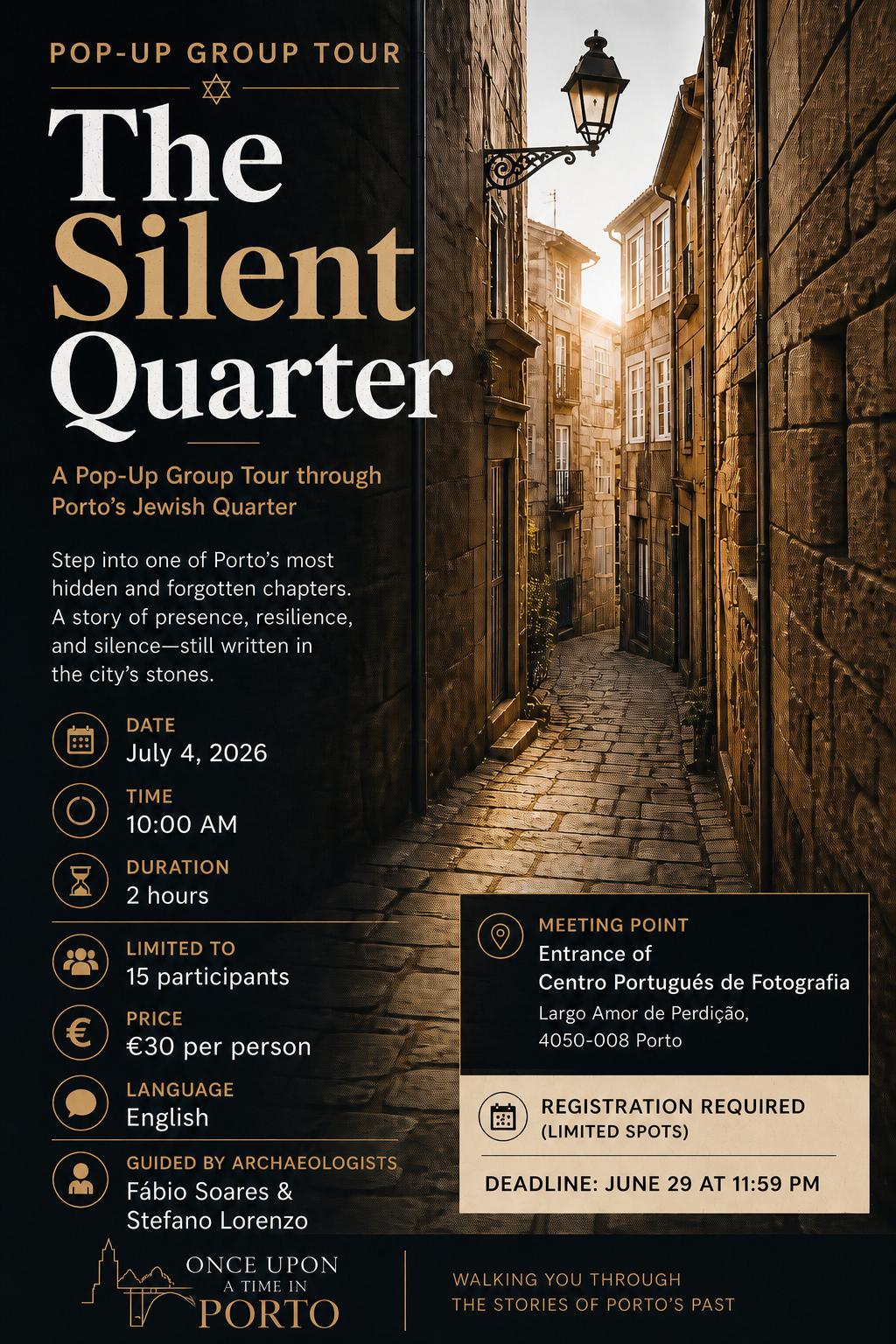 Pop-Up Group Tour: The Silent Quarter