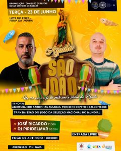 São João na Praia da Aguda