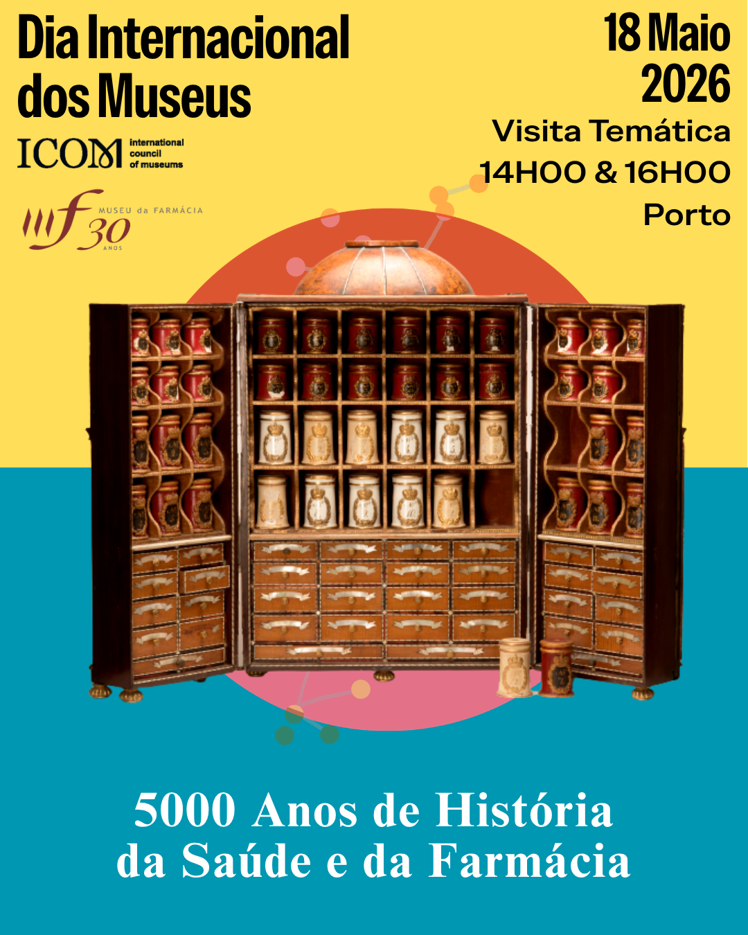 No Dia Internacional dos Museus, o Museu da Farmácia deixa o convite para visitarem