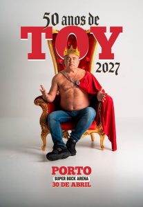 Toy celebra 50 anos de carreira na Super Bock Arena