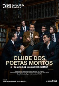 “Clube dos Poetas Mortos” chega ao Teatro Sá da Bandeira
