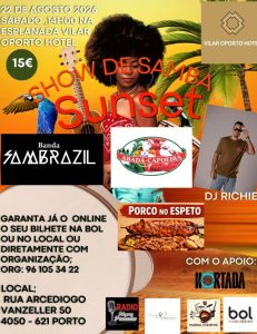 SHOW DE SAMBA SUNSET