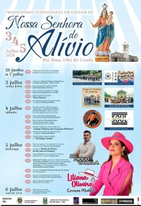 Festa em Honra de Nossa Senhora do Alívio 2026 - Rio Mau