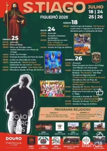 Festa em Honra de S. Tiago 2026 - Figueiró