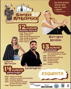 Festa em honra de Santo António 2026 - Vila de São Pedro de Rates