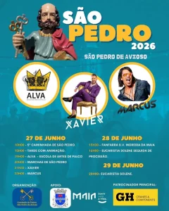Festa em Honra de São Pedro 2026 - São Pedro de Avioso