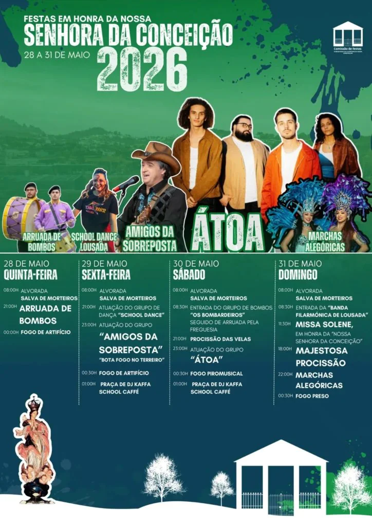 Festas em honra de Senhora da Conceição 2026 - Lousada