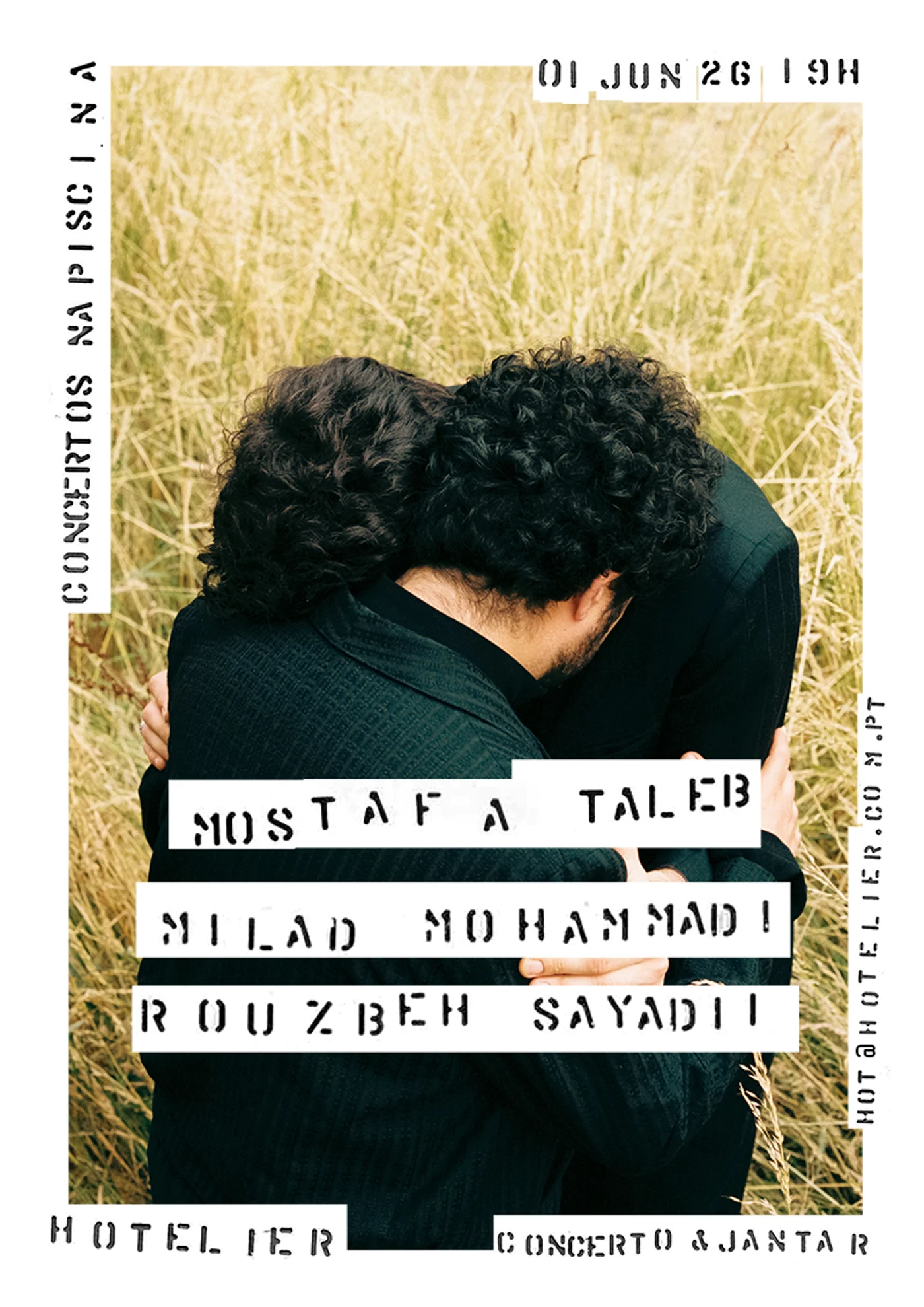 Mostafa Taleb, Milad Mohammadi e Rouzbeh Sayadii