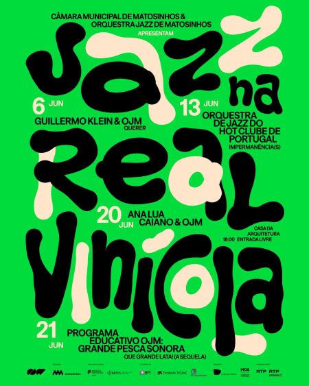 Jazz na Real Vinícola 2026 leva big bands e fusões sonoras ao coração de Matosinhos