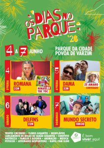 Dias no Parque 2026 regressam à Póvoa de Varzim
