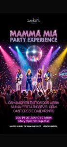 MAMMA MIA - ABBA PARTY EXPERIENCE anima Matosinhos com festa ao som dos ABBA