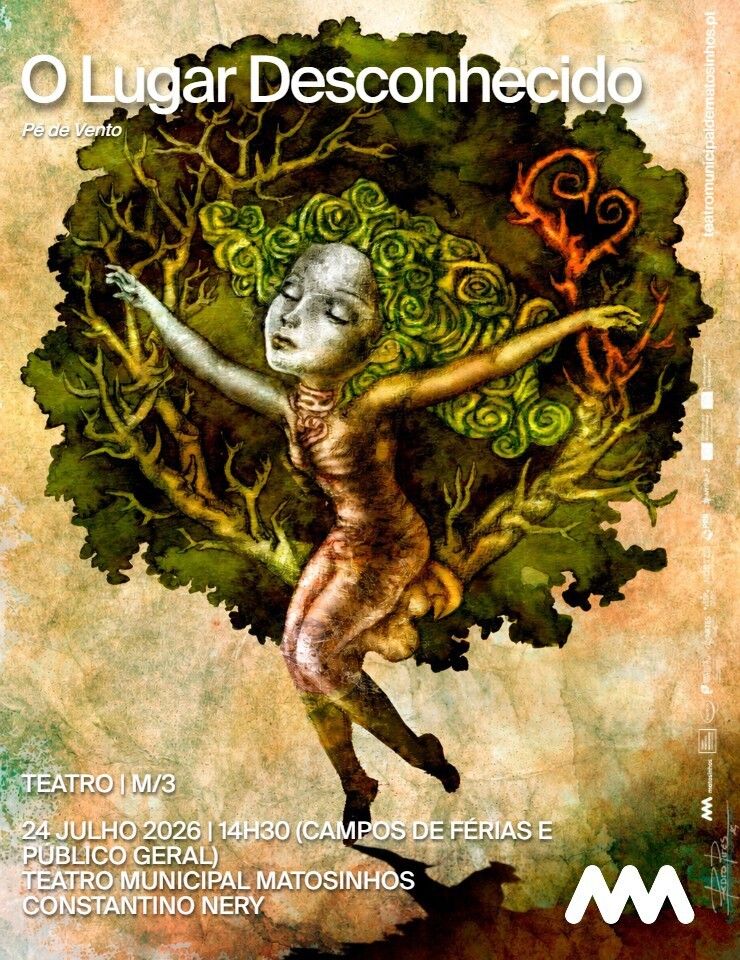 O Lugar Desconhecido leva amor, aventura e teatro para crianças ao Constantino Nery