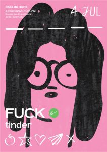 Fuck Tinder desafia solteiros do Porto a trocar apps por conversa real na Casa da Horta
