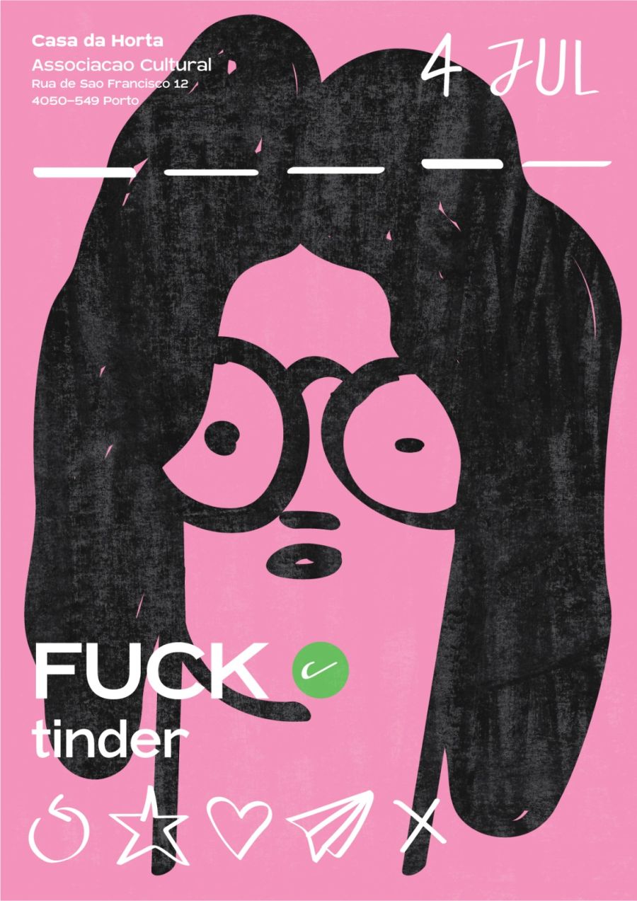 Fuck Tinder desafia solteiros do Porto a trocar apps por conversa real na Casa da Horta