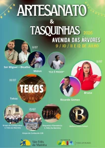 rtesanato & Tasquinhas 2026 leva música, gastronomia e tradição a São Félix da Marinha
