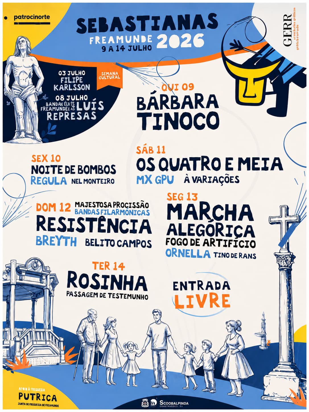 Sebastianas de Freamunde 2026 - Cartaz