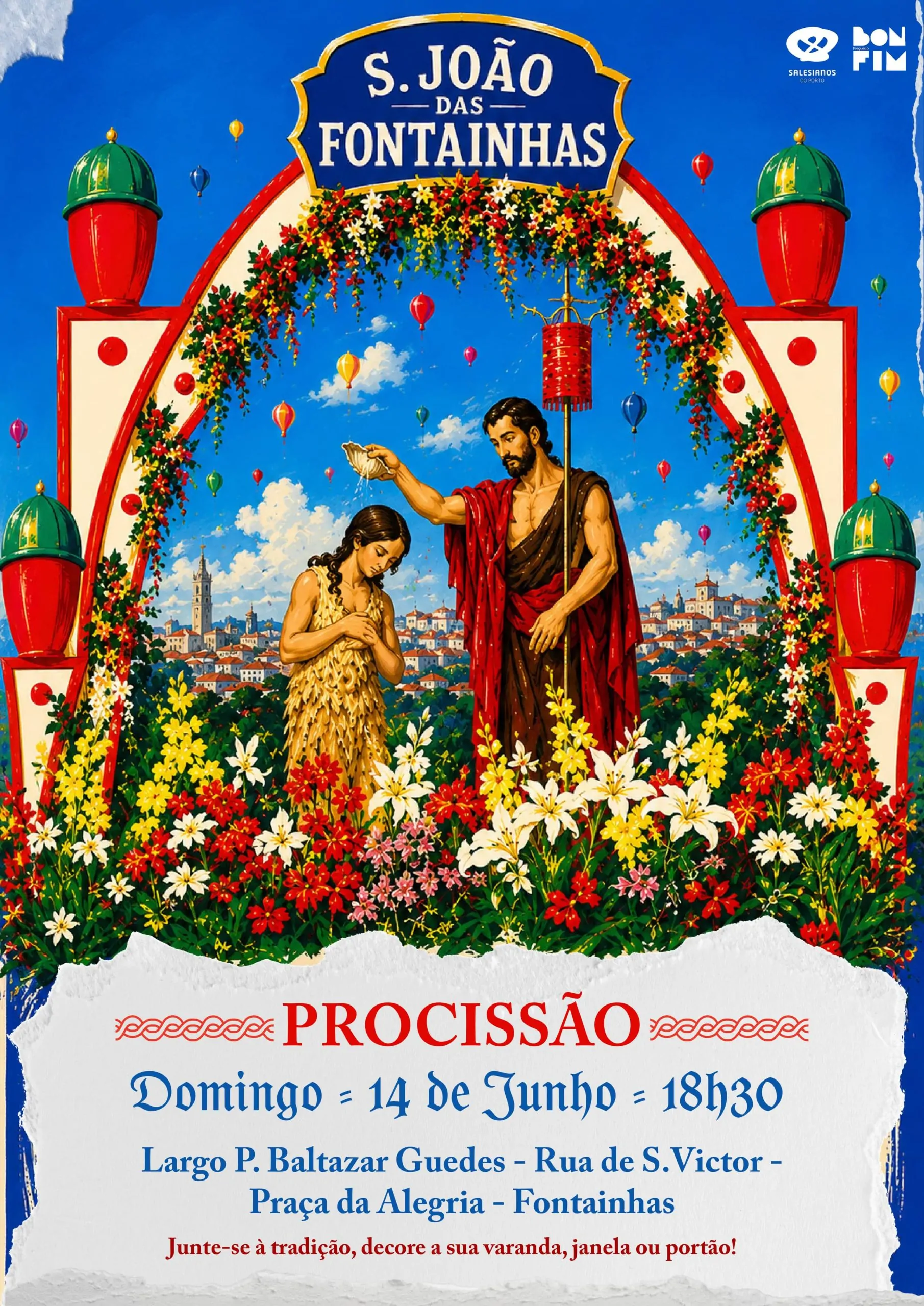 Procissão de São João regressa às Fontainhas mais de 50 anos depois