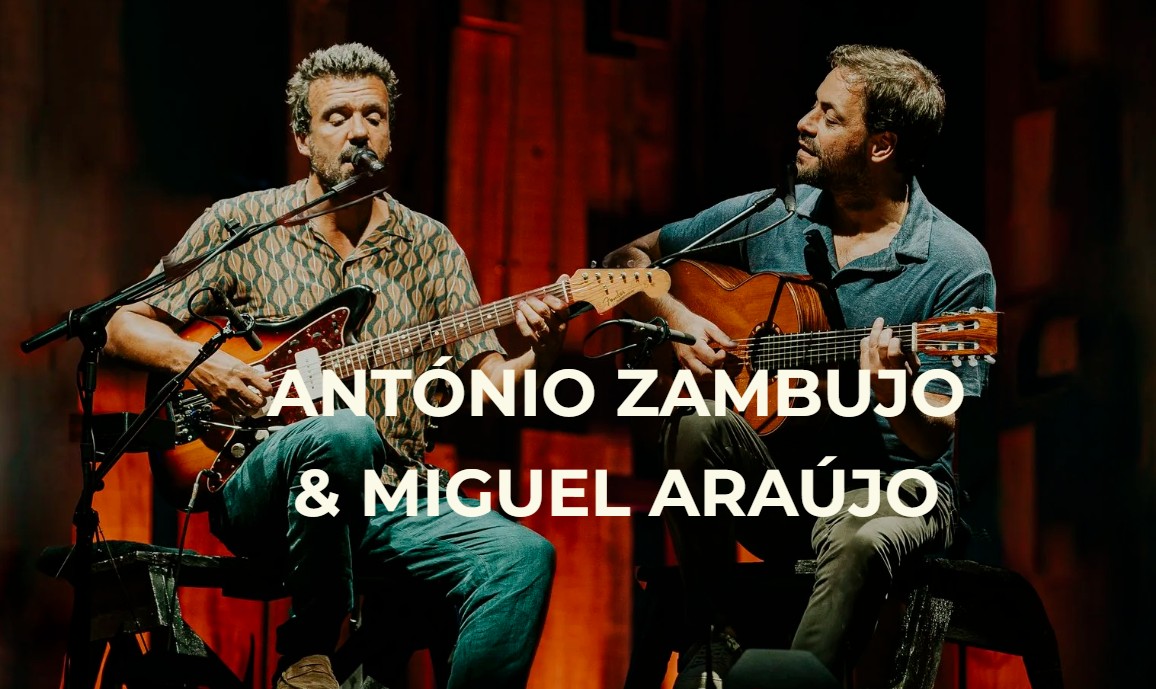 António Zambujo e Miguel Araújo juntam-se no Coliseu do Porto