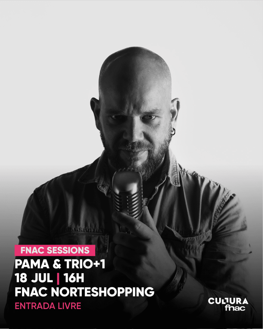 PAMA atua com a banda Trio+1 na FNAC NorteShopping