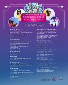 Festas de São Bento das Pêras e São Cristóvão 2026 levam Quim Barreiros, Nelo Silva e artesanato a Rio Tinto
