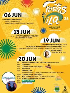 Festas da Vila 2026 – São Martinho do Campo
