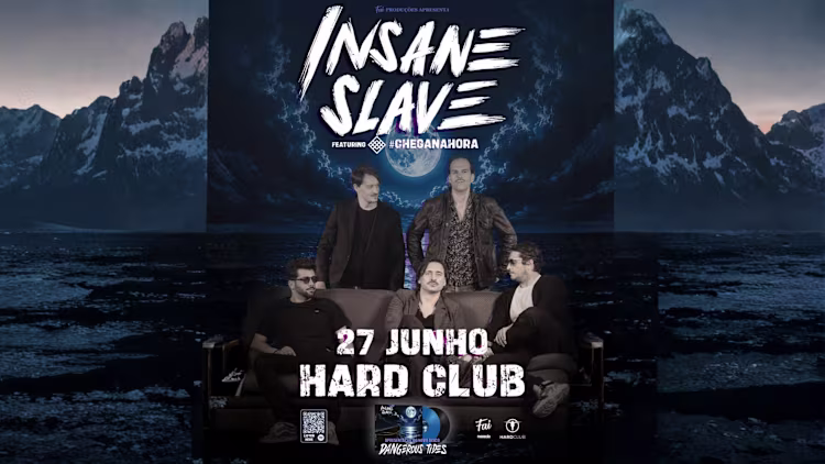 Insane Slave apresentam novo álbum no Hard Club com rock visceral e melancólico