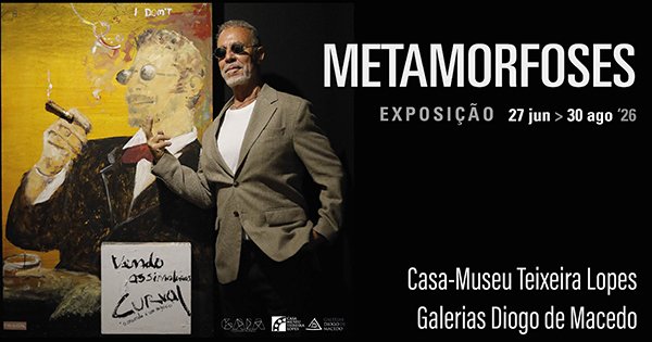 Metamorfoses de Jorge Curval transforma a Casa-Museu Teixeira Lopes num espaço de reinvenção